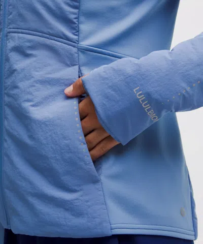 Lululemon Another Mile Jacket In Blue