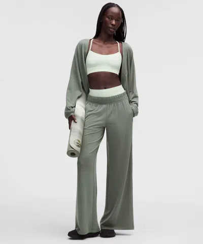 Lululemon Becalm Shrug In White