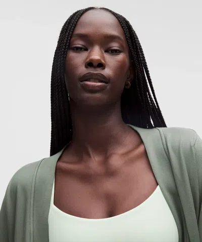 Lululemon Becalm Shrug In White