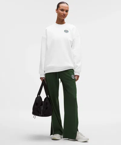 Lululemon Women's Big Cozy Ultra-oversized Pullover In White