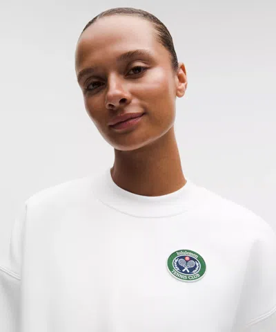 Lululemon Women's Big Cozy Ultra-oversized Pullover In White