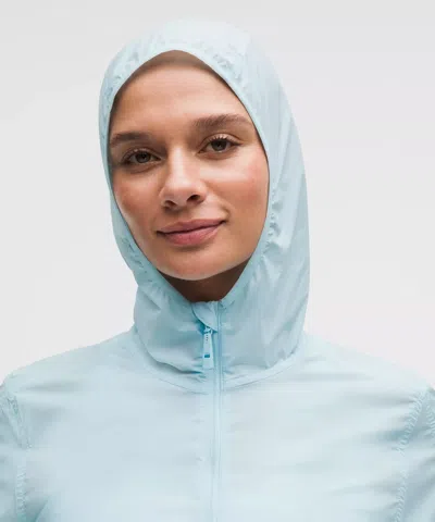 Lululemon Breathable Lightweight Training Jacket In Blue