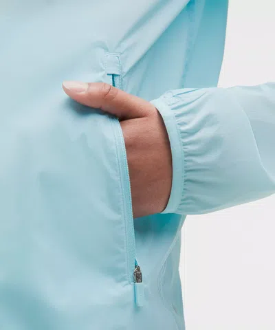 Lululemon Breathable Lightweight Training Jacket In Blue