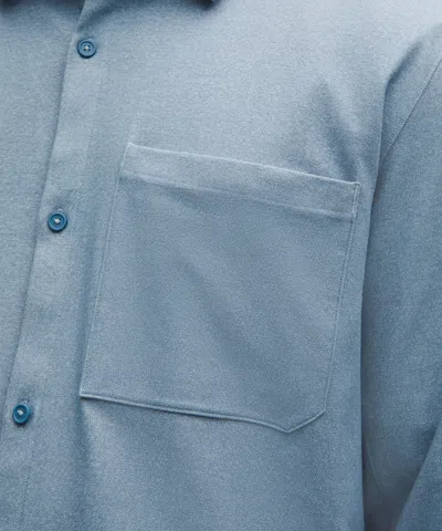 Lululemon Brushed Woven Overshirt In Blue