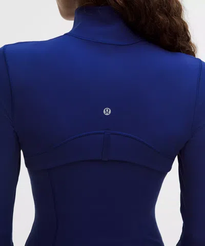 Lululemon Define Cropped Jacket In Blue