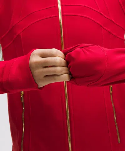 Lululemon Define Track Jacket In Red