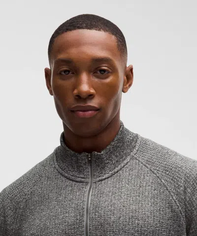 Lululemon Engineered Warmth Half Zip In Gray