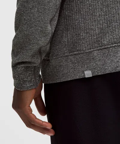 Lululemon Engineered Warmth Half Zip In Gray
