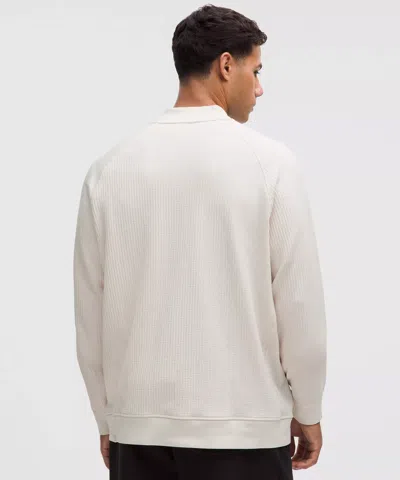Lululemon Engineered Warmth Half Zip In Neutral