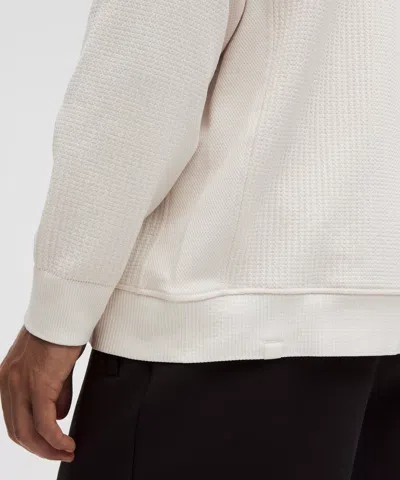Lululemon Engineered Warmth Half Zip In Neutral