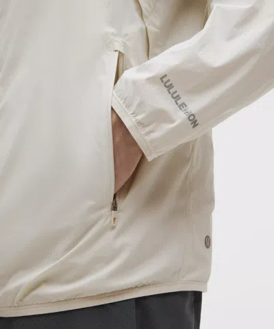 Lululemon Fast And Free Packable Jacket In Neutral