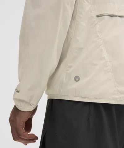 Lululemon Fast And Free Packable Jacket In Neutral