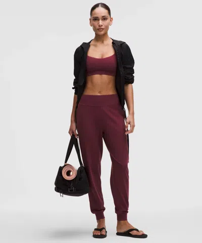 Lululemon Align™ High-rise Jogger In Burgundy