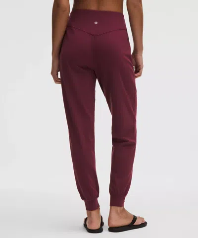 Lululemon Align™ High-rise Jogger In Burgundy