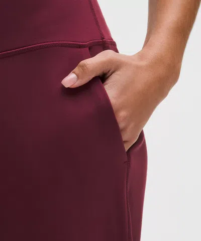 Lululemon Align™ High-rise Jogger In Burgundy