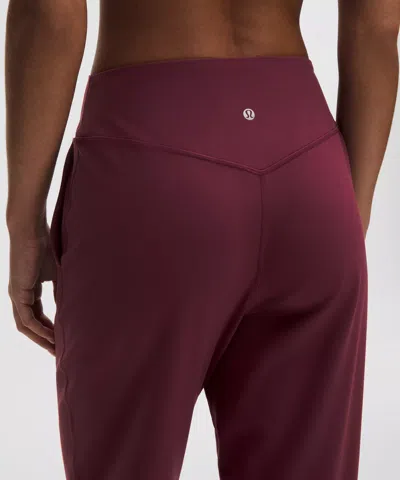 Lululemon Align™ High-rise Jogger In Burgundy
