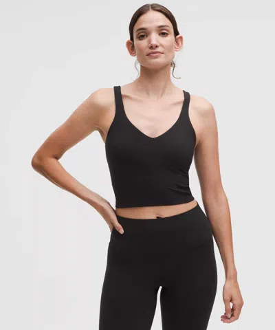 Lululemon Short Tank Top In Black
