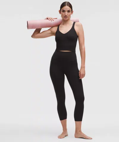 Lululemon Short Tank Top In Black