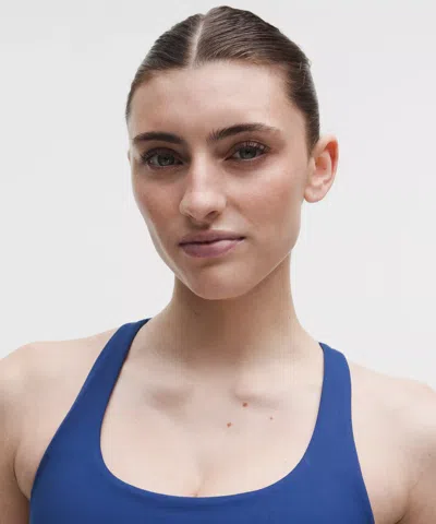 Lululemon Energy Bra Medium Support, B-d Cups In Blue