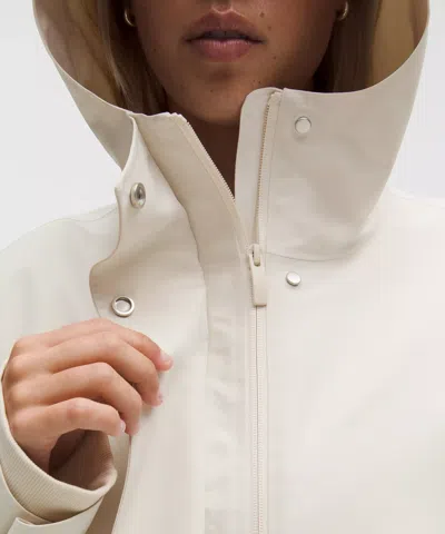 Lululemon Oversized Cocoon Rain Coat In Neutral
