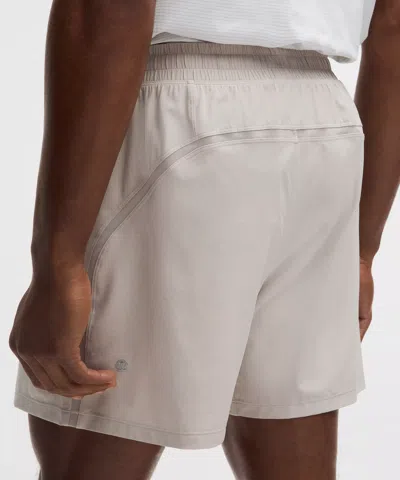 Lululemon Pace Breaker Lined Short 5" In White