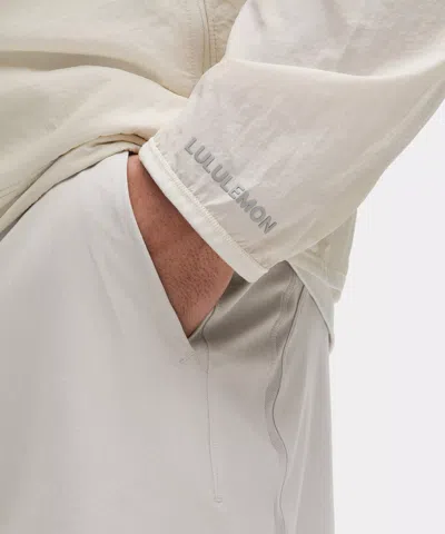 Lululemon Pace Breaker Lined Short 7" In White