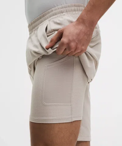Lululemon Pace Breaker Lined Short 9" In White