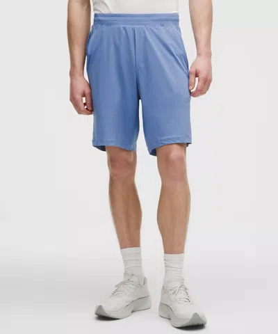 Lululemon Pace Breaker Lined Short 9" In Blue