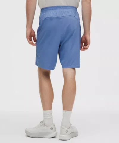 Lululemon Pace Breaker Lined Short 9" In Blue