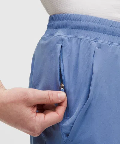 Lululemon Pace Breaker Lined Short 9" In Blue