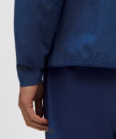 Lululemon Pace Breaker Ripstop Jacket In Blue
