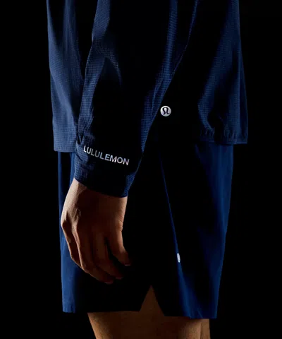 Lululemon Pace Breaker Ripstop Jacket In Blue