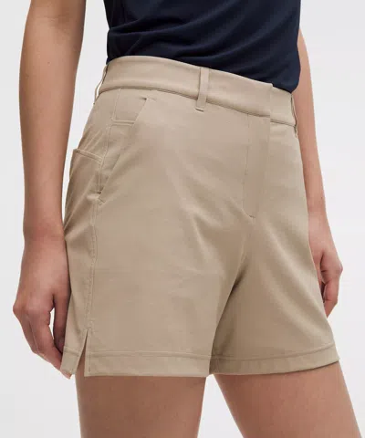 Lululemon Stretch Twill Golf Short 5" In Multi