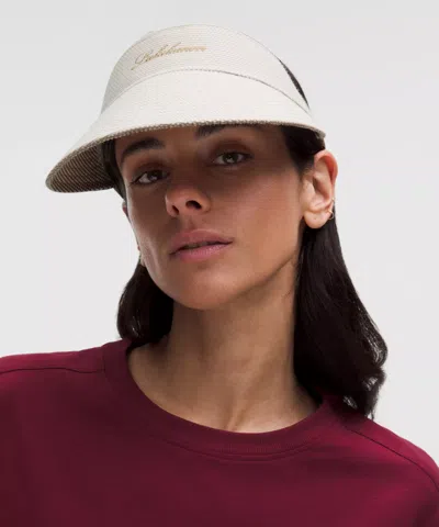 Lululemon Two-tone Canvas Visor