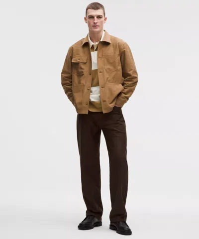 Lululemon Utilitech Twill Chore Coat In Brown