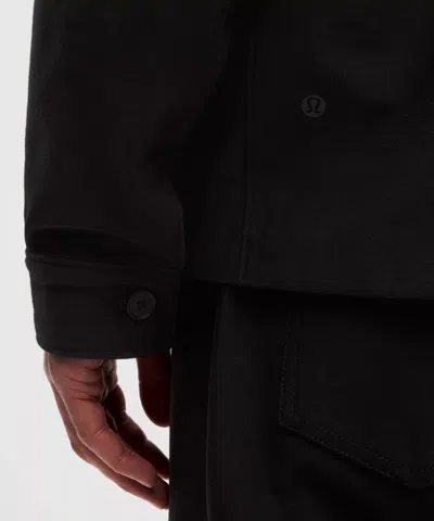 Lululemon Utilitech Twill Chore Coat In Black
