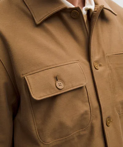 Lululemon Utilitech Twill Chore Coat In Brown