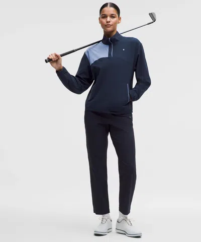 Lululemon Uv-protective Lightweight Half Zip In Blue