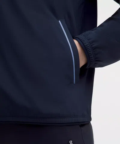 Lululemon Uv-protective Lightweight Half Zip In Blue
