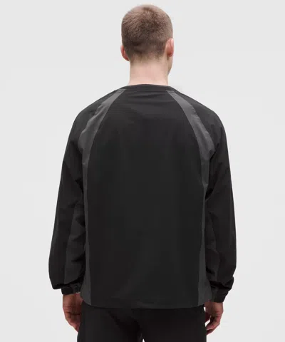 Lululemon Water-repellent Golf Pullover In Black