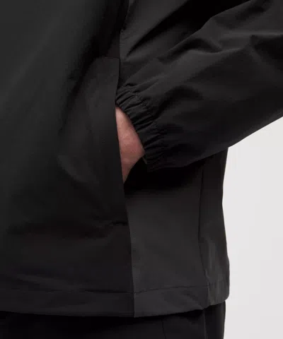 Lululemon Water-repellent Golf Pullover In Black