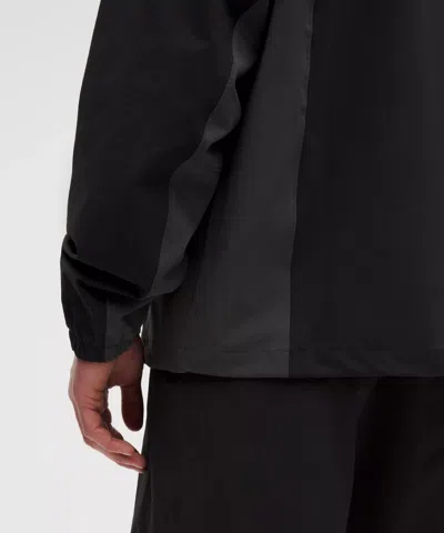 Lululemon Water-repellent Golf Pullover In Black