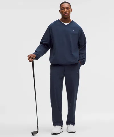 Lululemon Water-repellent Golf Pullover In Blue