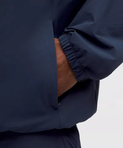 Lululemon Water-repellent Golf Pullover In Blue