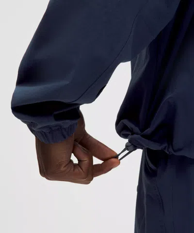 Lululemon Water-repellent Golf Pullover In Blue
