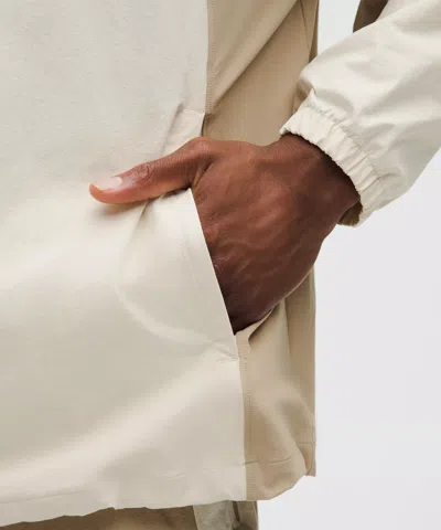 Lululemon Water-repellent Golf Pullover In Neutral