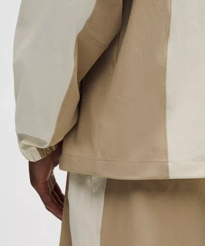 Lululemon Water-repellent Golf Pullover In Neutral