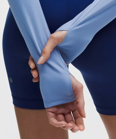 Lululemon Wunder Train Full-zip Jacket In Blue