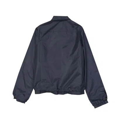 Dior Blue Polyamide Shell Jacket In Blue