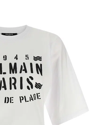 Balmain T-shirt In White